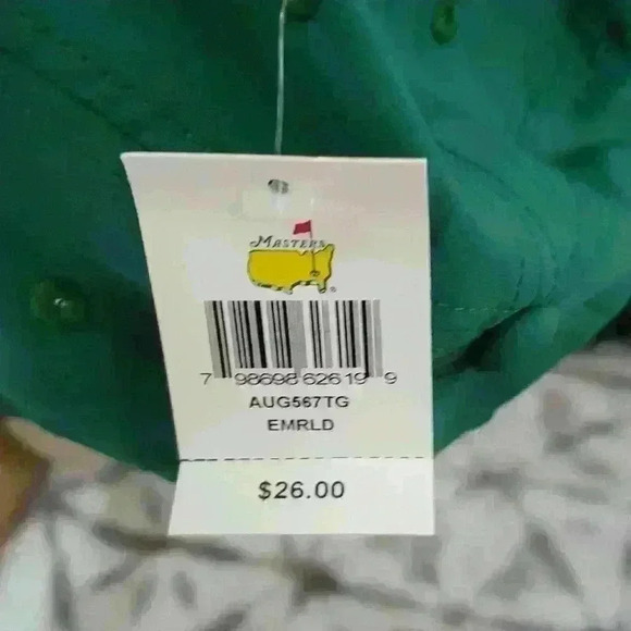2018 green master hat new with tags. - Picture 2 of 3